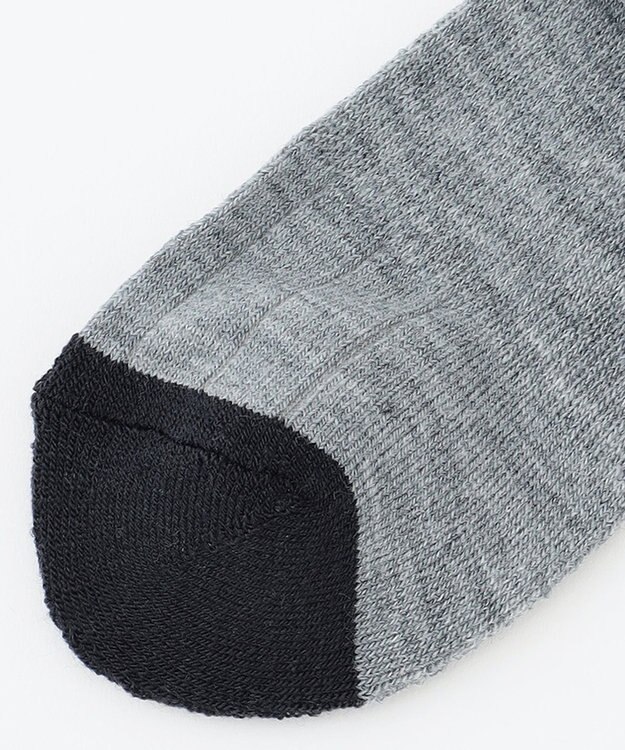 23区GOLF 【WOMEN】ナンバリング  ハイソックス ライトグレー系