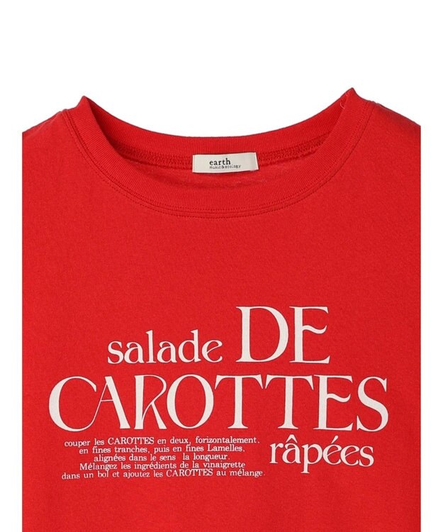 earth music&ecology ｓａｌａｄｅ　ＤＥ　ＣＡＲＯＴＴＥＳ　ｒａｐｅｅｓノースリＴ Red