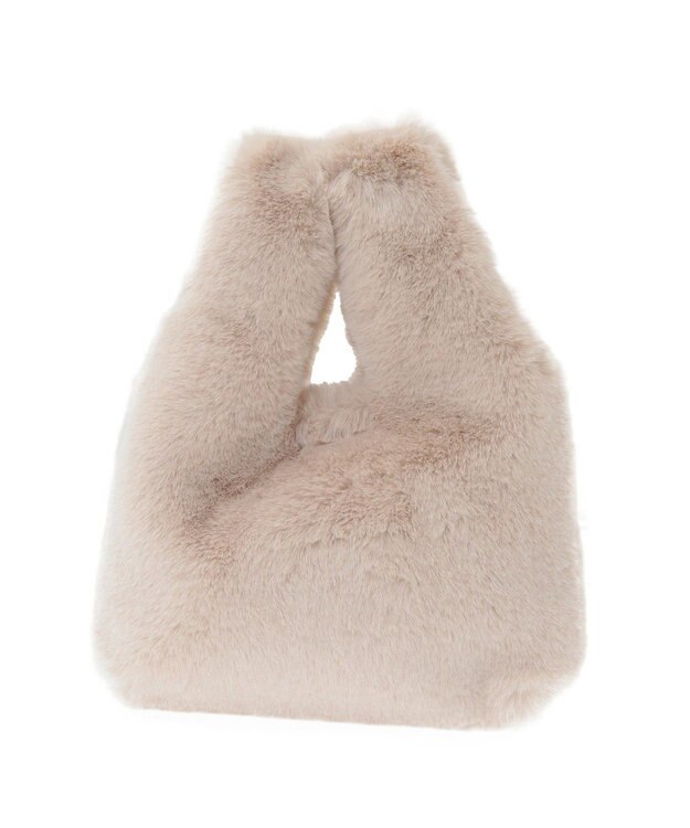 Green Parks ＥＴＳ．ミンク風ファーミニトートバック Ivory