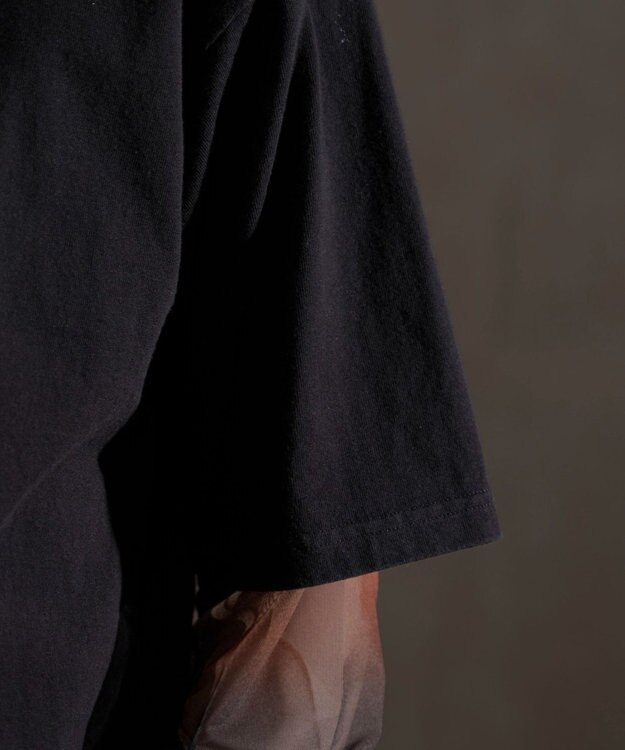 WEGO モックネックT（SS） ブラック