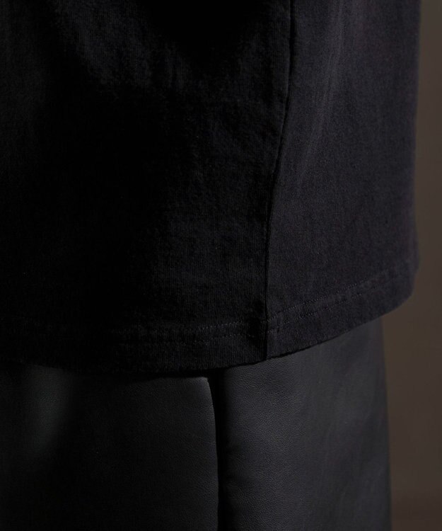 WEGO モックネックT（SS） ブラック