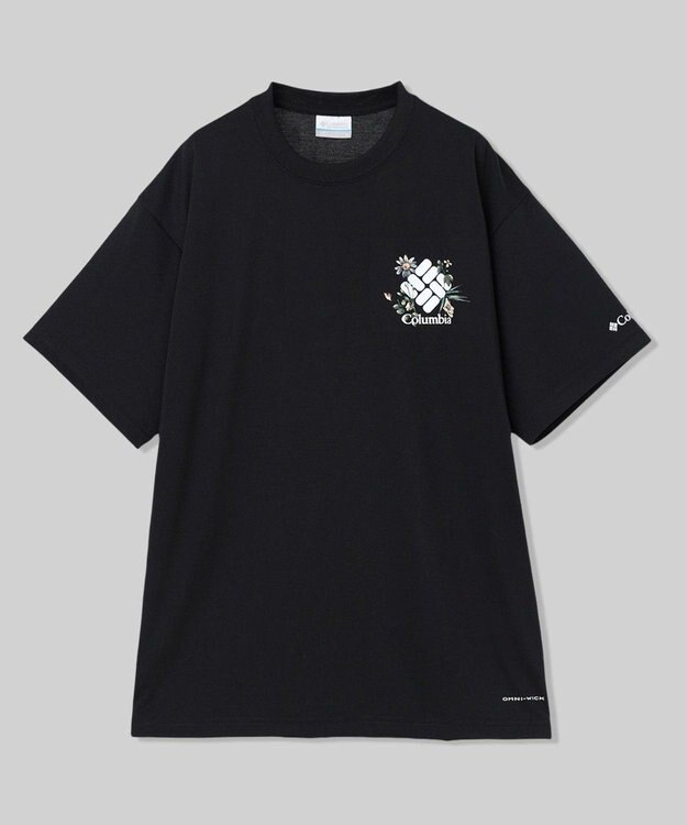 Columbia Columbia/ エルデンパスグラフィックショートスリーブTシャツ /コロンビア Black Chest Print