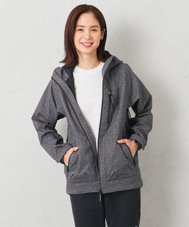 JOSEPH ABBOUD MOUNTAIN 【UNISEX】ECO撥水 マウンテンパーカー ライトグレー系