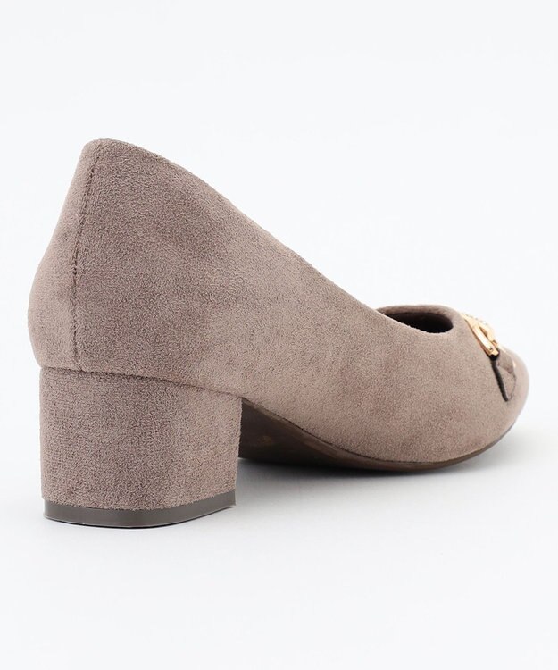 ANY SIS 【23.0cm~24.0cm】ストーンビット パンプス チャコール