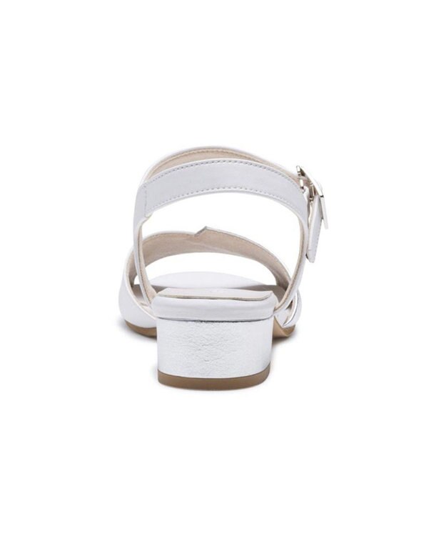 REGAL FOOT COMMUNITY 【リーガルレディース】F40R ストラップサンダル サンダル ホワイト×シルバー