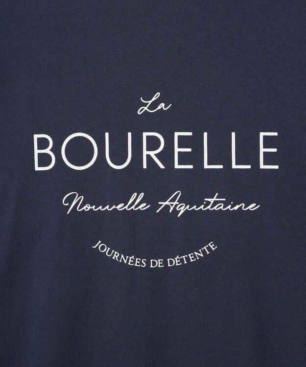 Green Parks アソート柄ロゴＴシャツ Navy