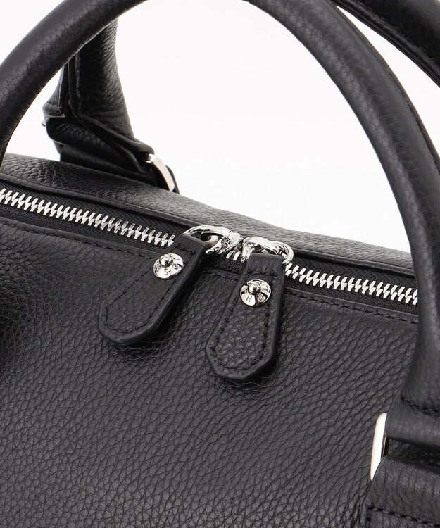 JOSEPH HOMME 【LEON 掲載】オールレザーシュリンク　BOSTON BAG ブラック系