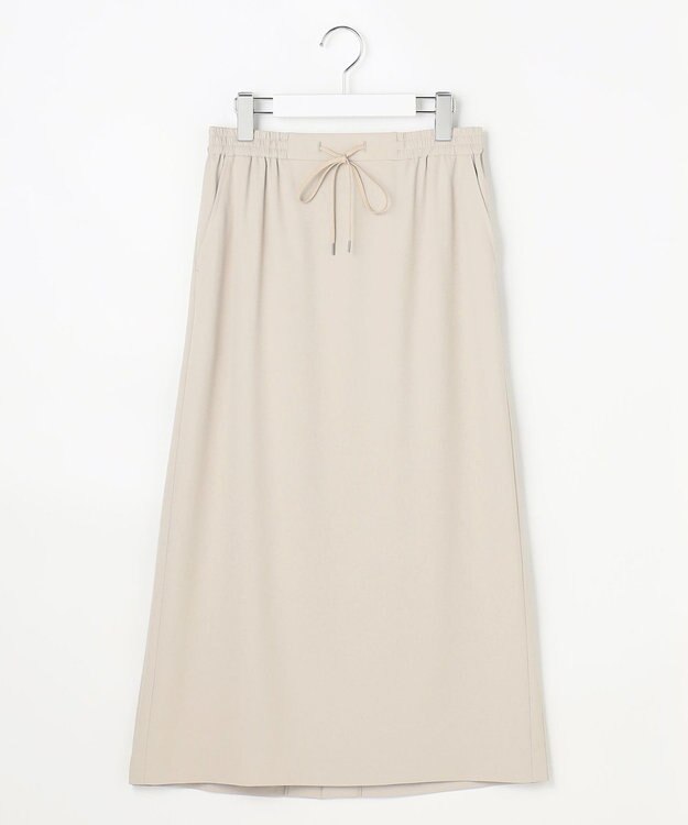J.PRESS LADIES L 【セットアップ対応】Light ジョーゼット ナロー スカート ベージュ系