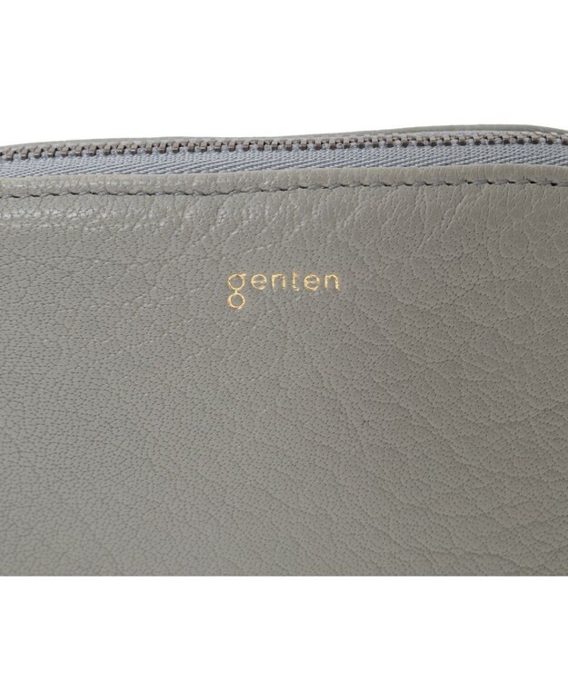 genten タスカ ポーチ ストーングレー