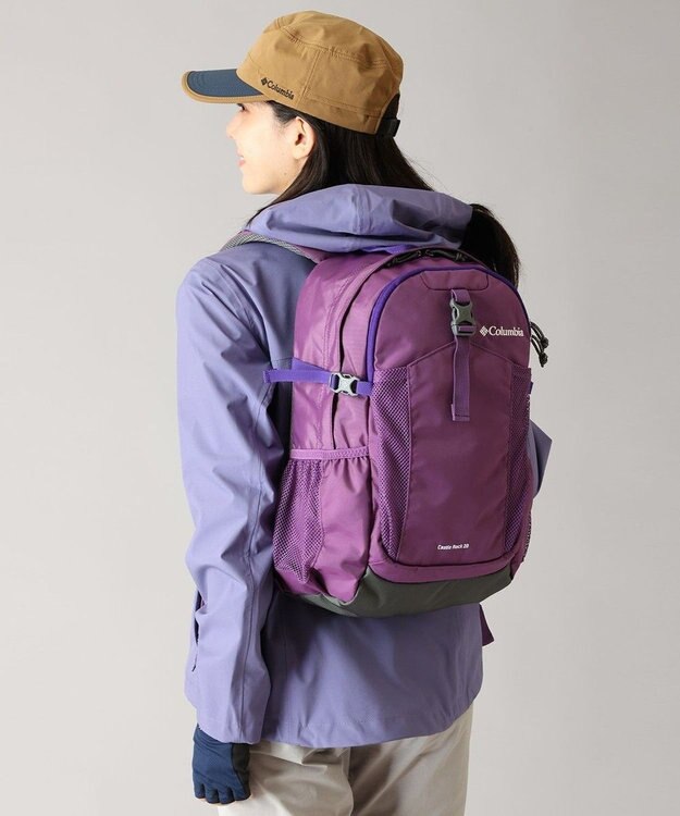 Columbia 撥水 新生活 ハイキング Columbia/ キャッスルロック20Lバックパック II /コロンビア Dark Lavender