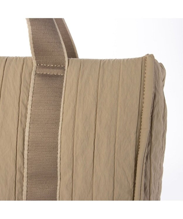 UNBILLION カシュカシュ cachecache / ボンディングスクエアビッグトート ベージュ