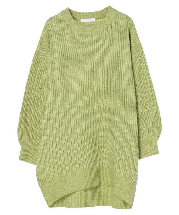 Green Parks ＭＩＸ畦ニットチュニック Green