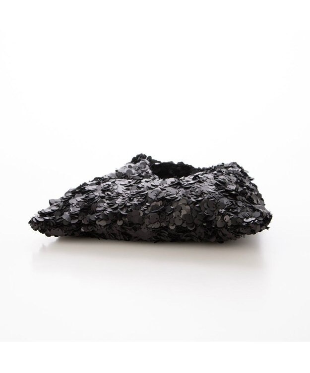 UNBILLION カシュカシュ cachecache / スパンコールトライアングルバッグ ブラック