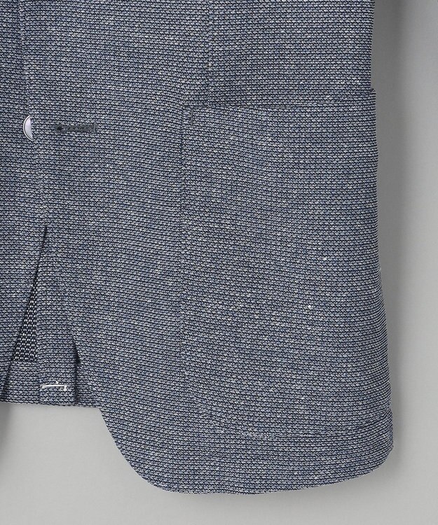 GOTAIRIKU 【ウォッシャブル】ノルマンディーリネン カーディガンジャケット（23年モデル） サックスブルー系8