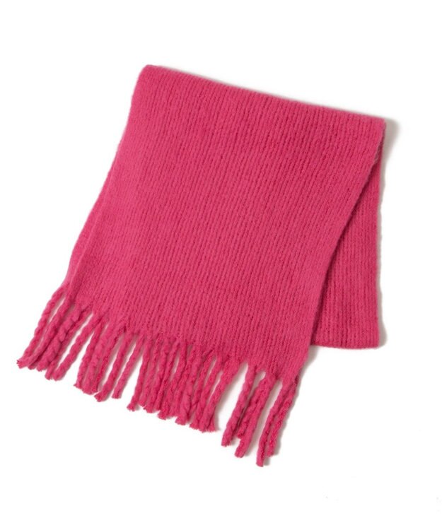 WEGO 【ユニセックス着用ITEM】リブニットストール ピンク