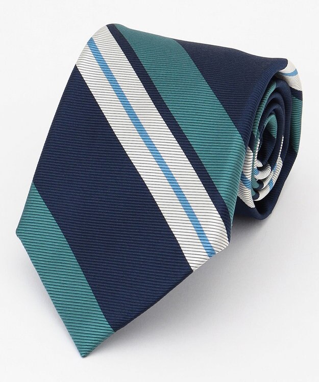 J.PRESS MEN 【JAPANESE TWILL&REPPE STRIPE COLLECTION】レジメンタル ネクタイ ネイビー系2