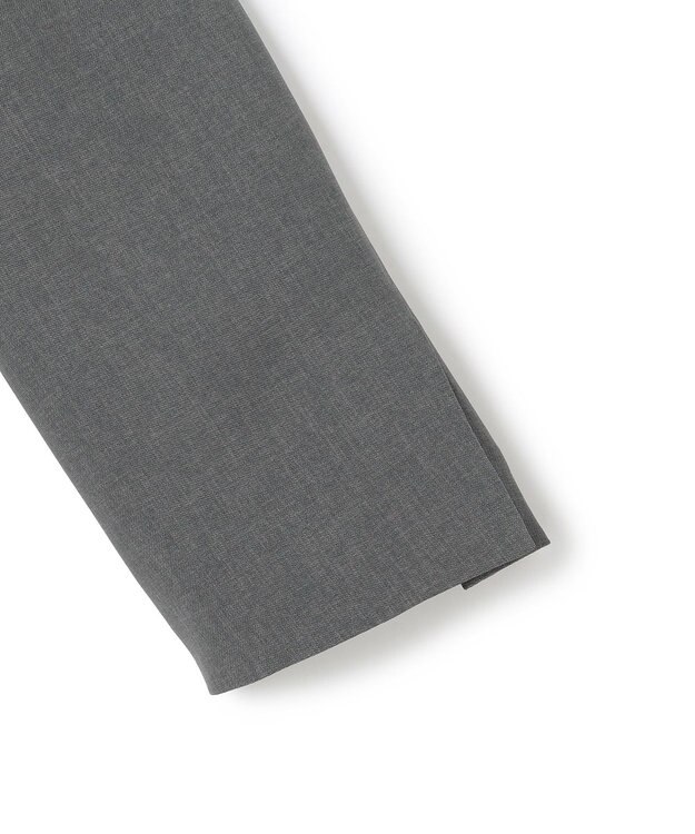 ICB 【WEB＆一部店舗限定】 SerikaWorsted トレンチ型ショートコート ミディアムグレー