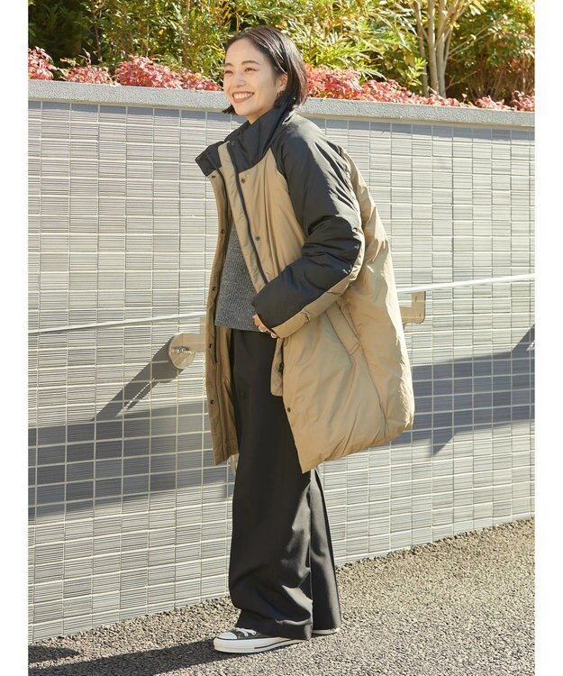 AMERICAN HOLIC キルポカスタンド中綿コート Multi