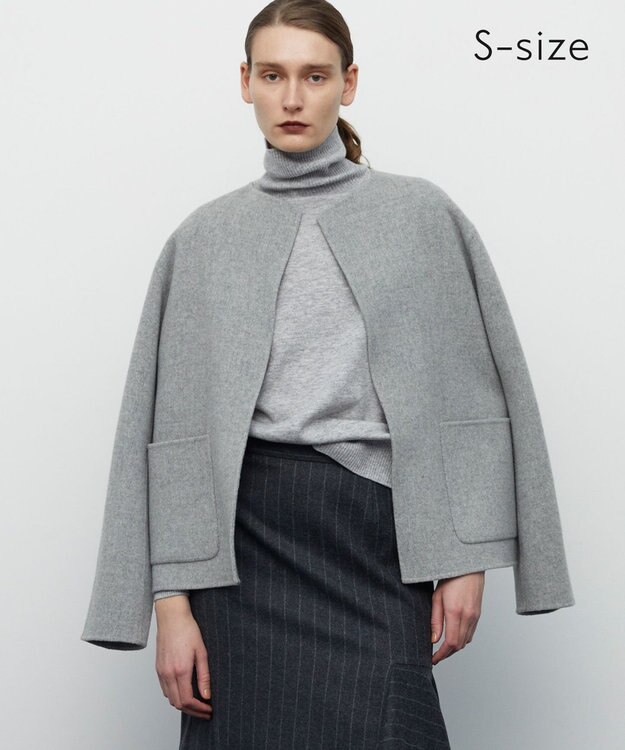 BEIGE， 【S-size】BUCI / ショートコート L.Gray