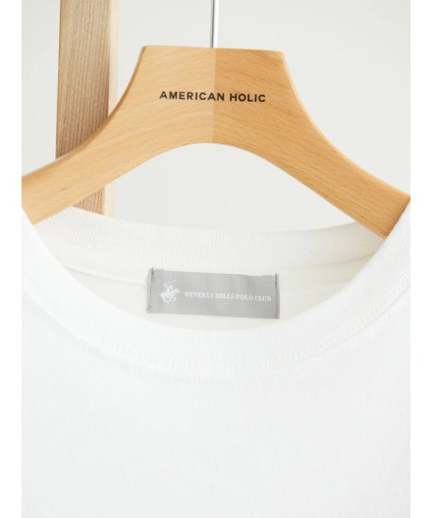 AMERICAN HOLIC Ｂ．Ｈ　ＰＯＬＯ　ＣＬＵＢ　バックプリントＴＥＥ Off White