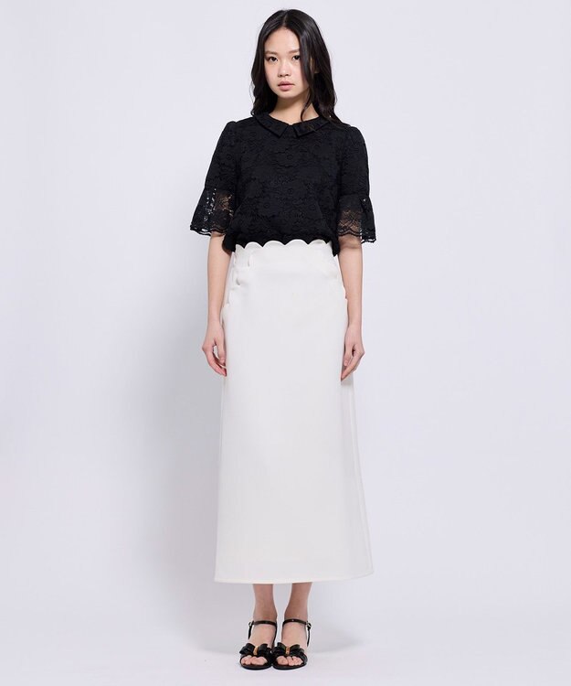 TOCCA VANILLA CLOUD スカート アイボリー系