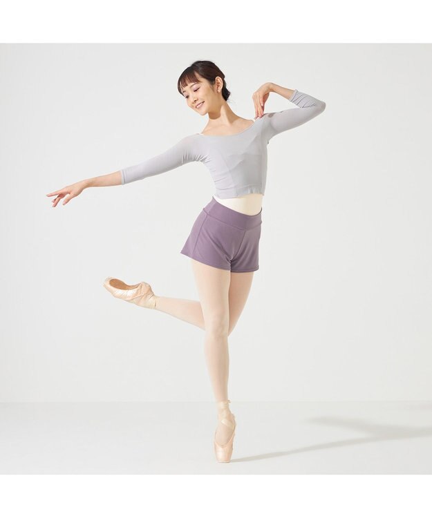 Chacott クールトップ パールグレー