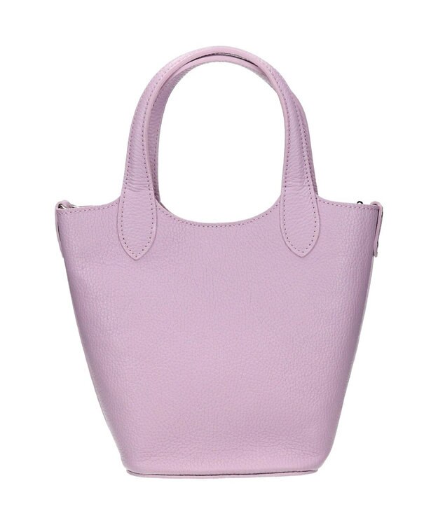 INTER-CHAUSSURES 【ANDREA CARDONE】ミディアムサイズレザーハンドバッグ ラベンダー