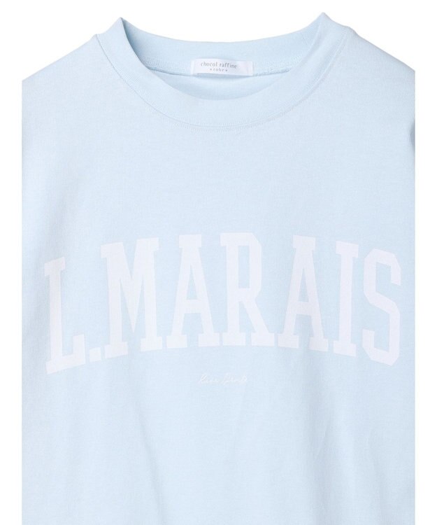 Green Parks ロゴトレーナーＴＥＥ Sax