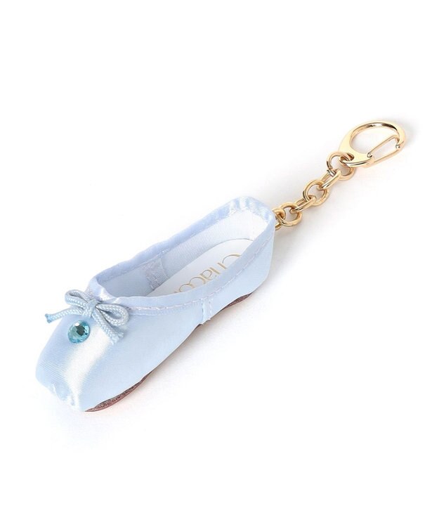 Chacott ミニポワントキーホルダー ベビーブルー