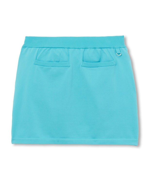 ZERO HALLIBURTON 【雑誌掲載】ZHG-W1c ボックスニットスカート 82673 ZERO HALLIBURTON ゼロハリバートン レディースゴルフ ミニスカート ミントグリーン