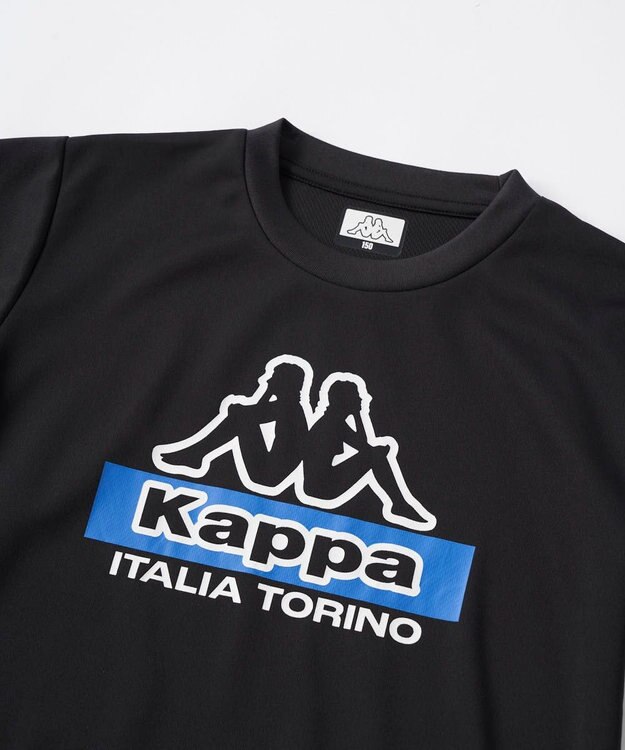 OP／FILA 【Kappa】ブランドロゴ入りジャージセットアップ ブラック