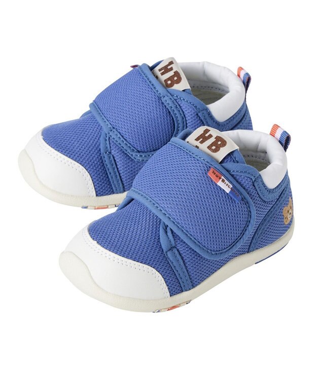 MIKI HOUSE HOT BISCUITS 【14-15cm】 セカンドベビーシューズ ブルー