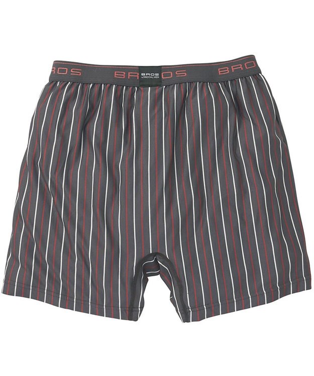 WACOAL MEN トランクス しめつけすぎずダブつかない ストレッチ素材 前開き 下着 メンズ GT4111 /ブロス バイ ワコールメン ダークブラウン