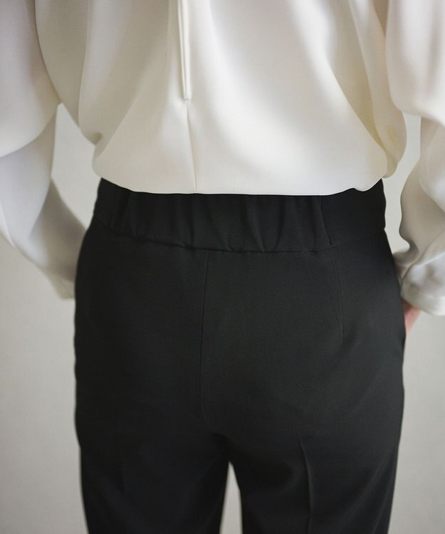 #Newans 美シルエットパンツ ブラック