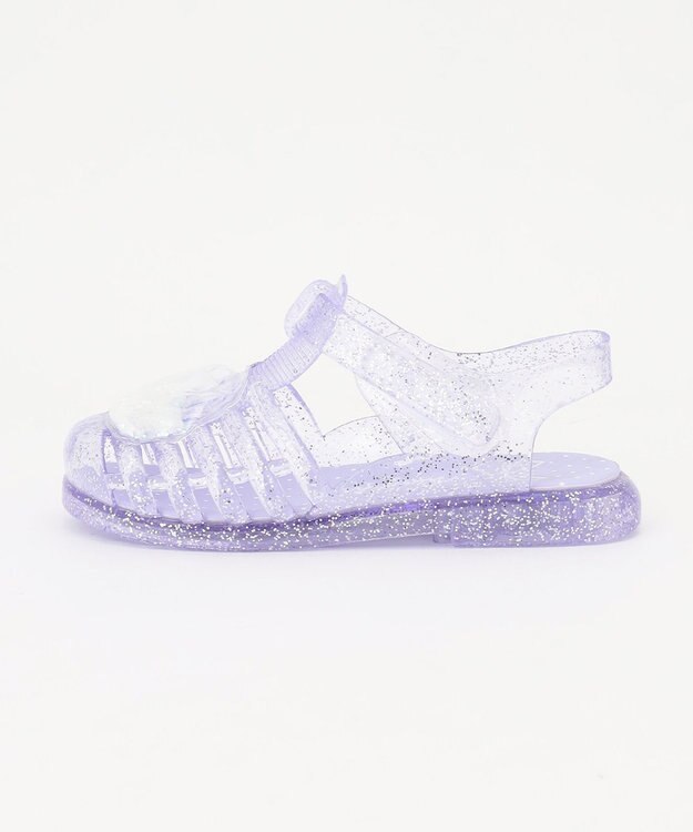 ANY KIDS シャラシャラ グルカ サンダル ラベンダー