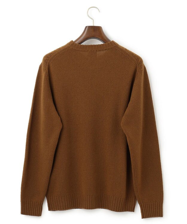 J.PRESS MEN 【WEB限定】ケーブルクルーネックニット ベージュ系