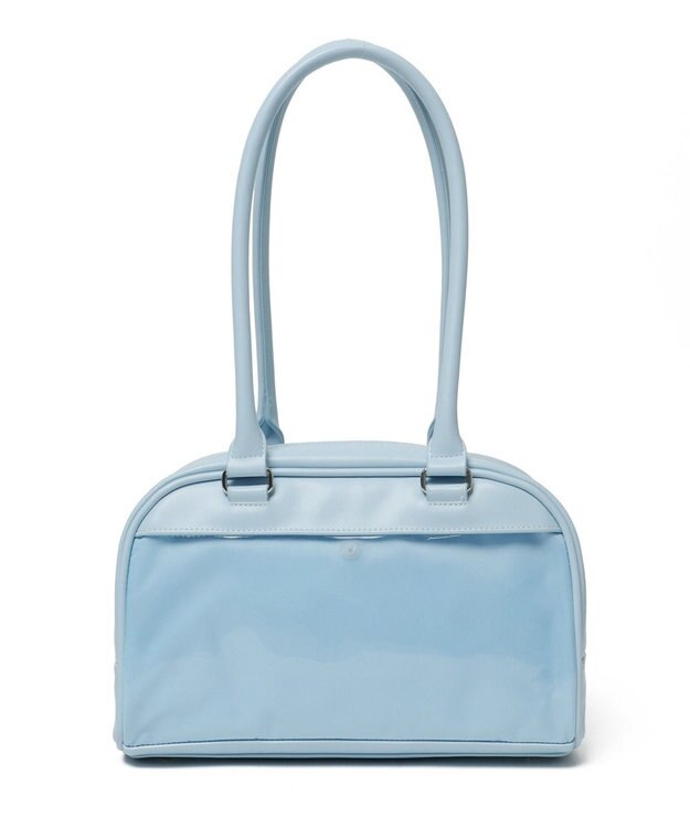 WEGO 【痛バ＆推し活】チャーム付きボストン痛バッグ サックス