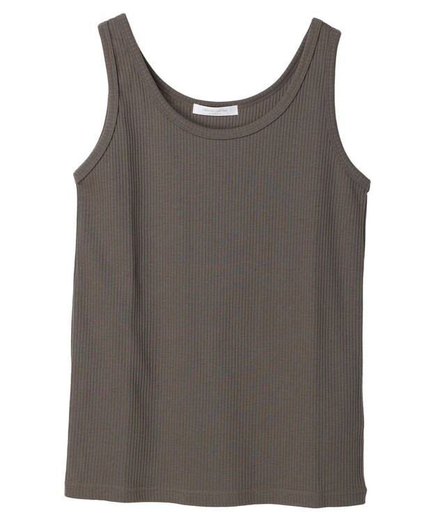 Green Parks カラーテレコタンク２ Brown