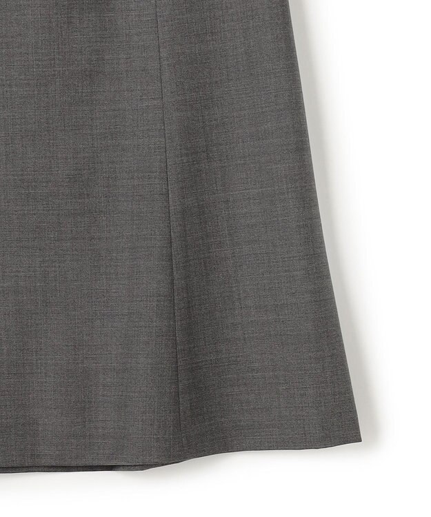 23区 S 【セットアップ着用】ファインネスウール フレア スカート グレー系