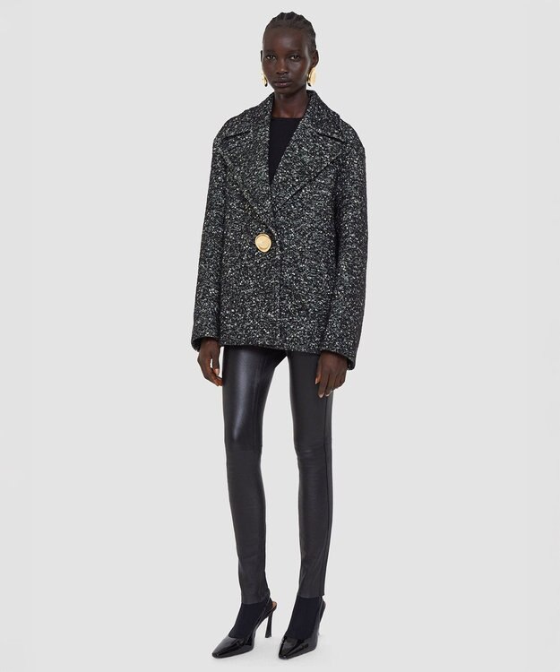 JOSEPH ドニゴール　ショートコート Black