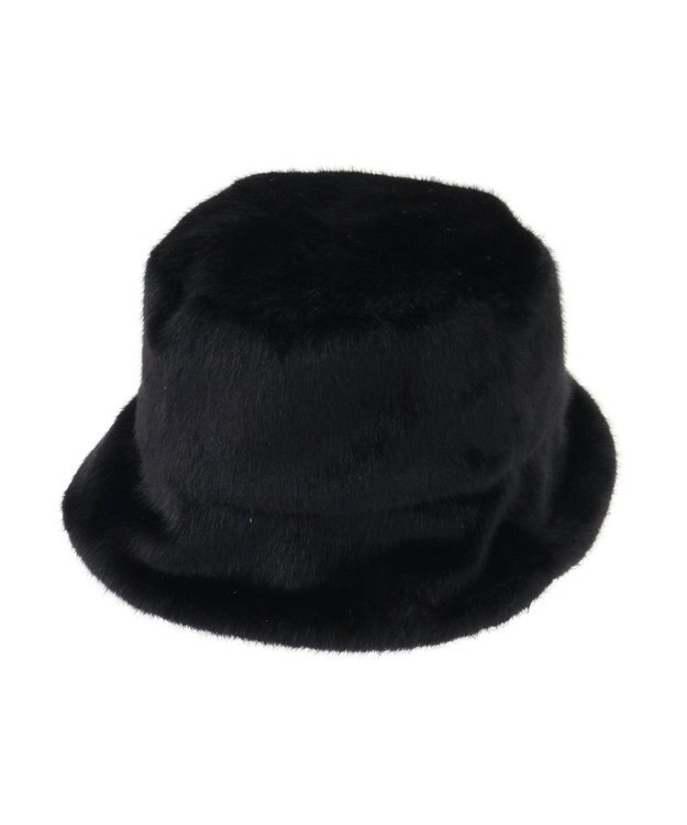 AMERICAN HOLIC ファーバケットハット Black