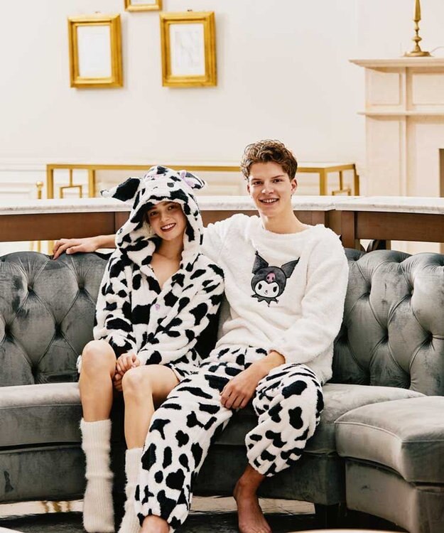 San-ai Resort（三愛水着楽園） 【SALE】温活にもぴったり！クロミショートパンツセット 【northerly】【サンリオキャラクターズ×San-ai Resortコラボ】 ブラック