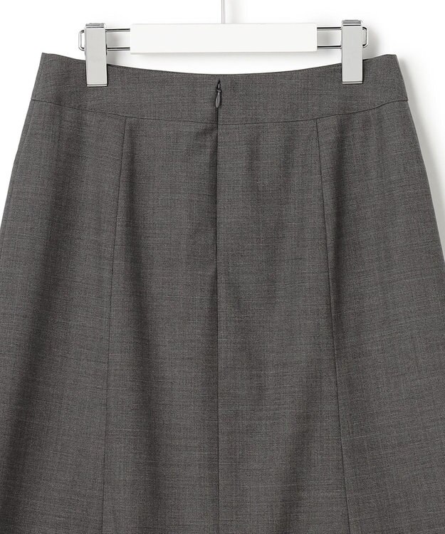 23区 S 【セットアップ着用】ファインネスウール フレア スカート グレー系