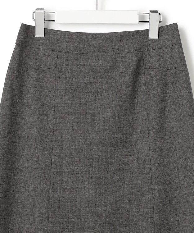 23区 S 【セットアップ着用】ファインネスウール フレア スカート グレー系
