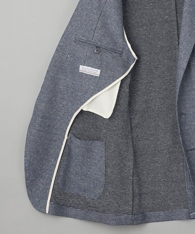 GOTAIRIKU 【ウォッシャブル】ノルマンディーリネン カーディガンジャケット（23年モデル） サックスブルー系8