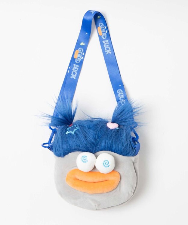 WEGO ギャルモンスターポシェット ブルー