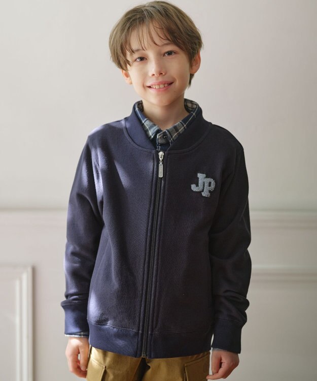 J.PRESS KIDS 【100-130cm】トラック ブルゾン ネイビー系