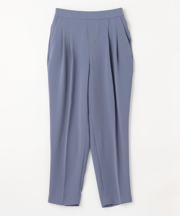 ANY 【ウエストゴム】コンフォート美脚パンツ ブルー