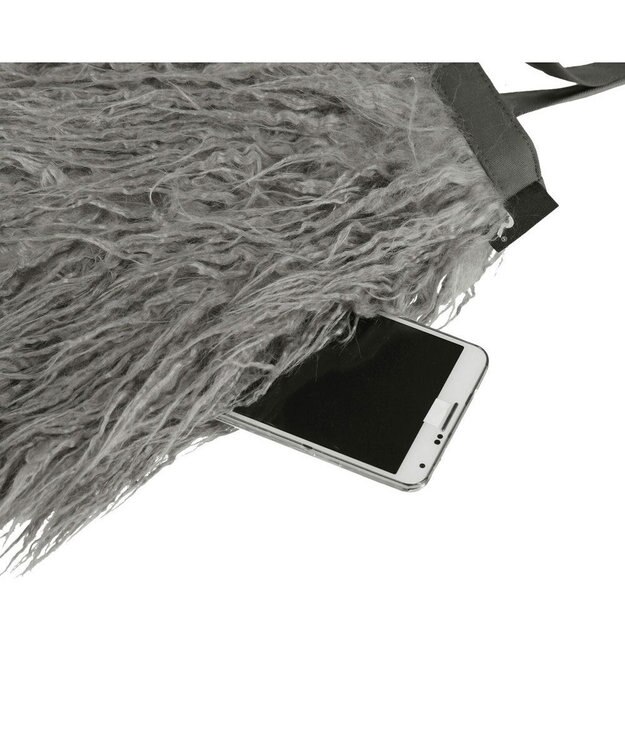 ROOTOTE 1196【ふわふわ素材】EU.トール.モケット-A 03：グレー