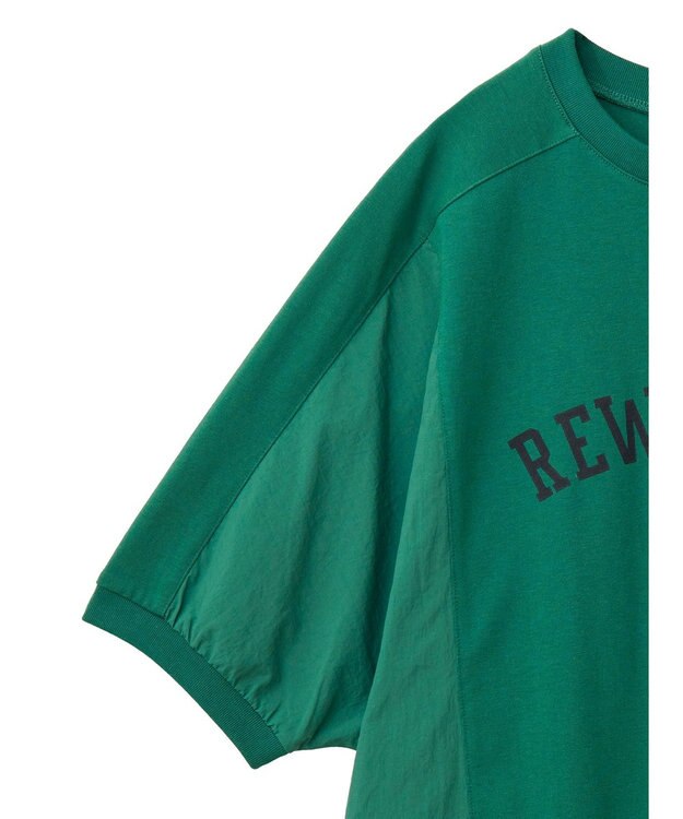 Green Parks ナイロンドッキングロゴチュニック Green